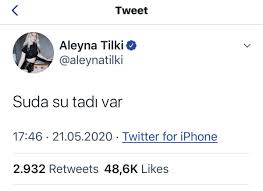 aleyna tilki twitter