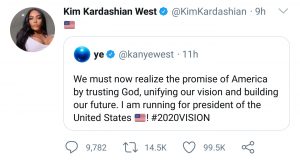 kanye west twitter kim kardashian