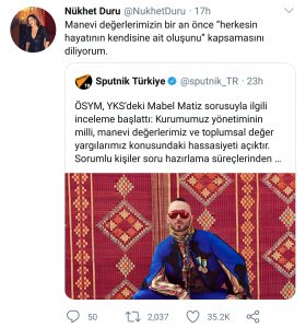 nükhet duru mabel matiz ösym twitter