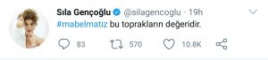 mabel matiz ösym twitter sıla