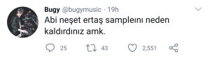 ezhel murda anadolu flex bugy made in turkey neşet ertaş sample twitter