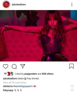 Aybüke Albere Korkmam Ben pop müzik instagram