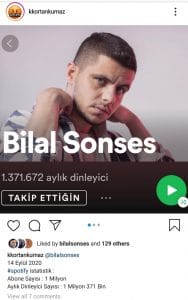 bilal sonses spotify