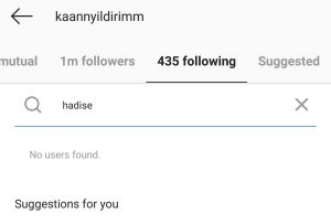 kaan yıldırım hadise instagram