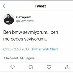 gazapizm mercedes twitter