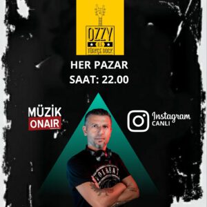 ozzy ile türkçe rock Orhan erokyar müzik onair instagram canlı