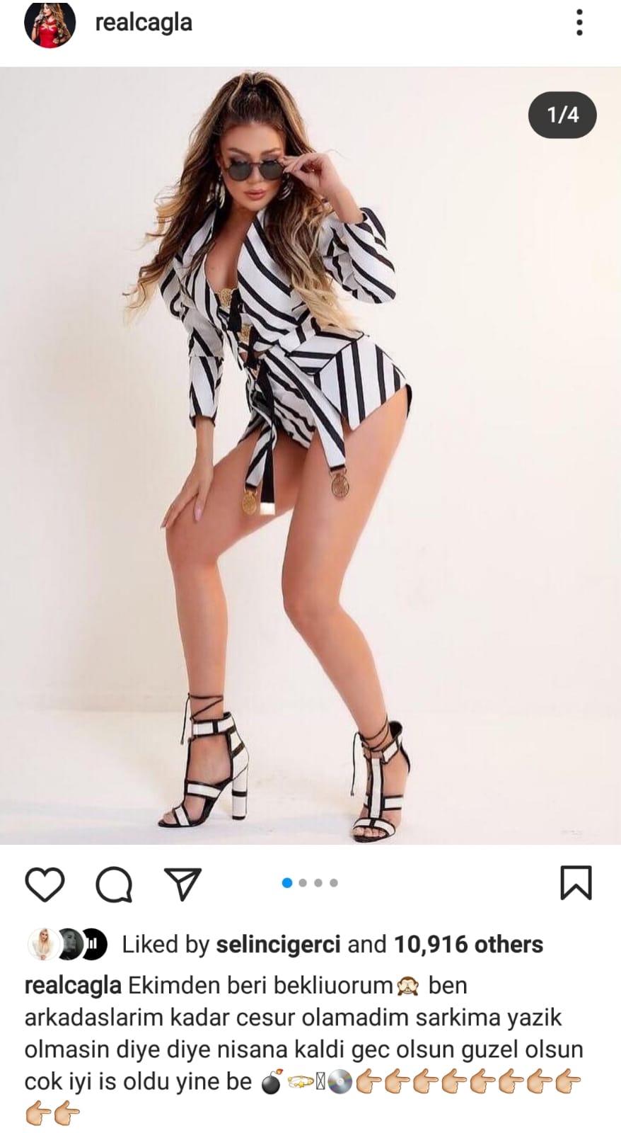 beyonce çağla instagram