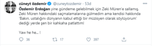 zeki müren özdemir erdoğan cüneyt özdemir twitter