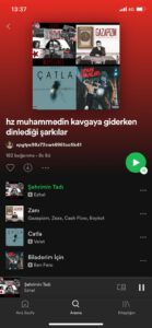 spotify islam müzikonair