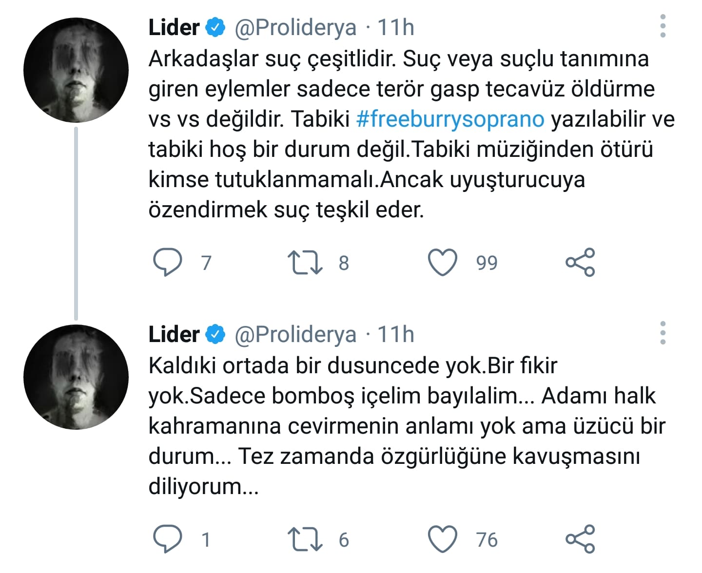 burry soprano tutuklandı rapçi lider 