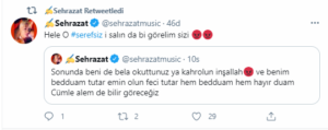 türkiye kadına şiddet twitter şehrazat