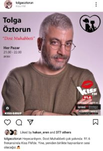 tolga öztorun kiss fm dost muhabbeti