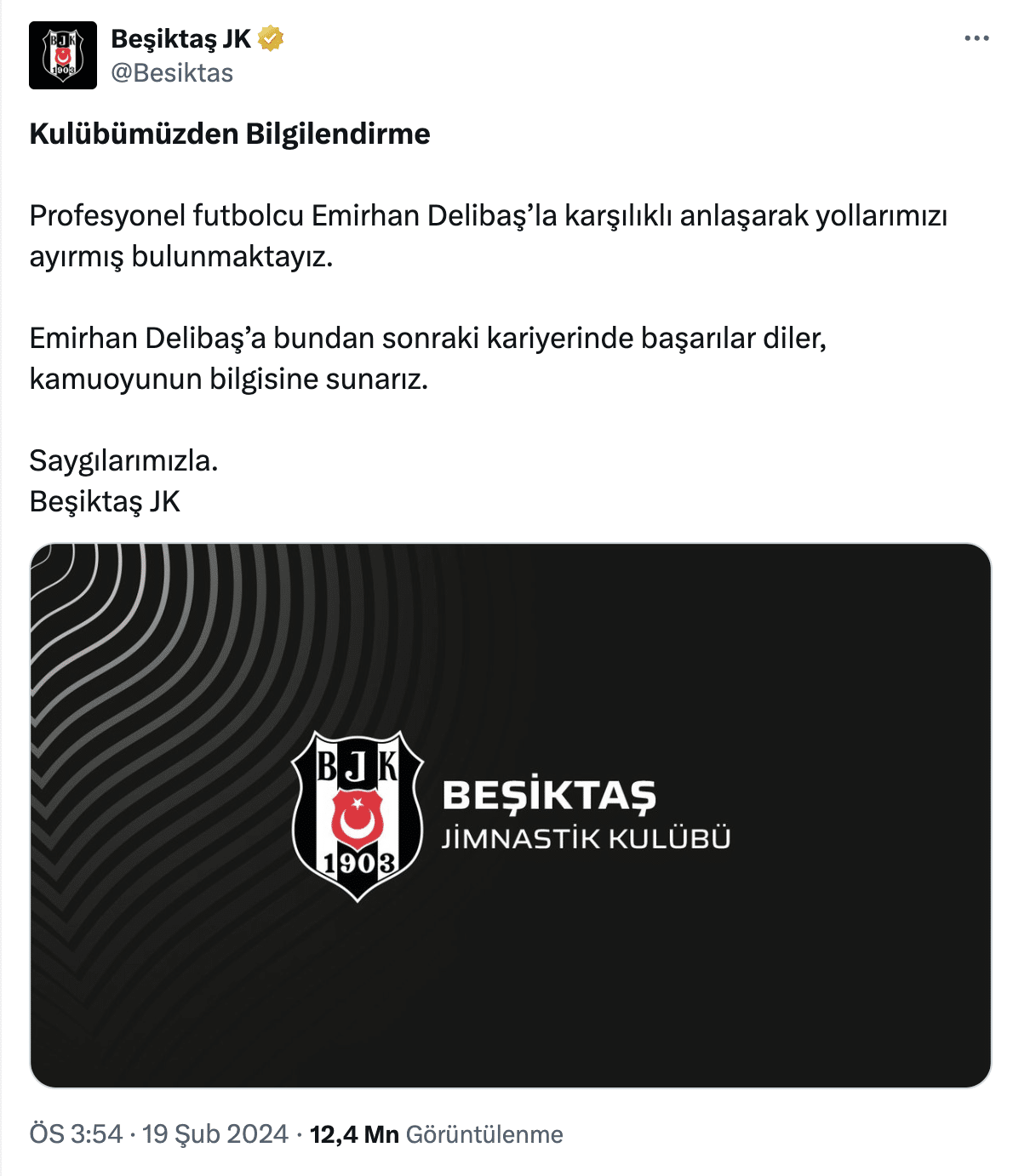 Emirhan Delibaş - Beşiktaş JK