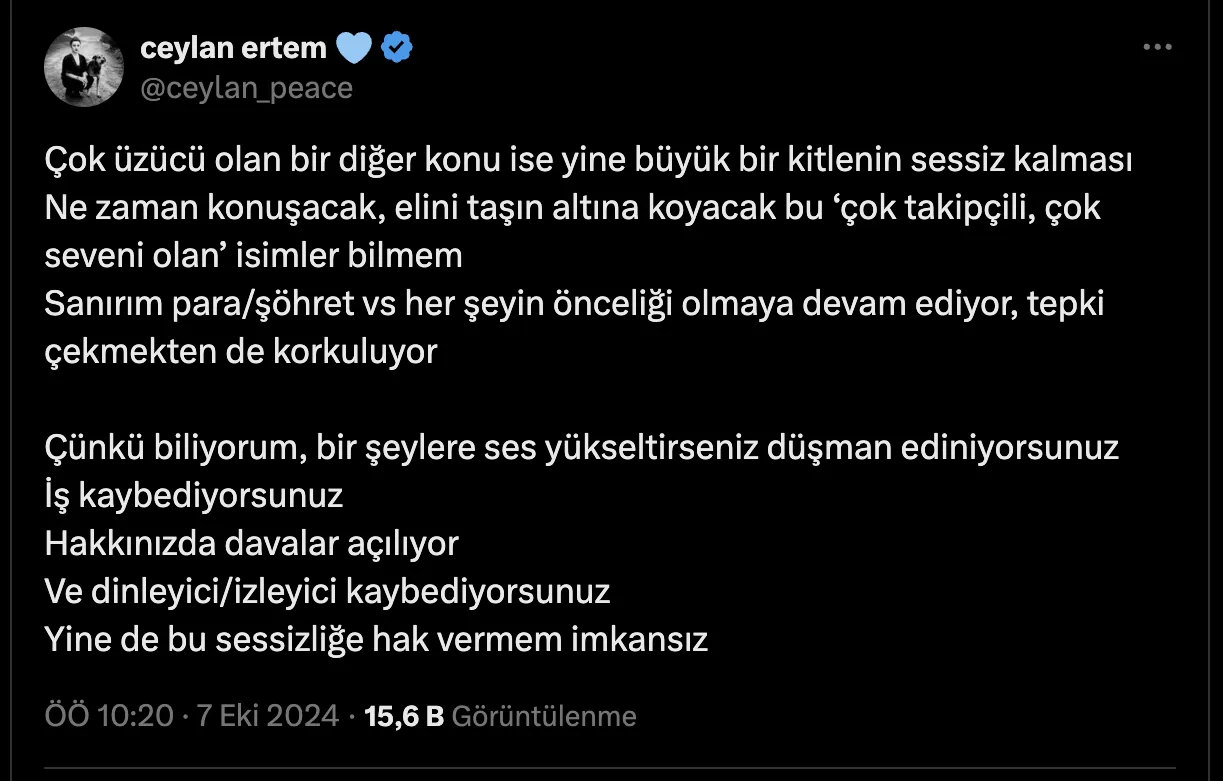 Ceylan Ertem, X