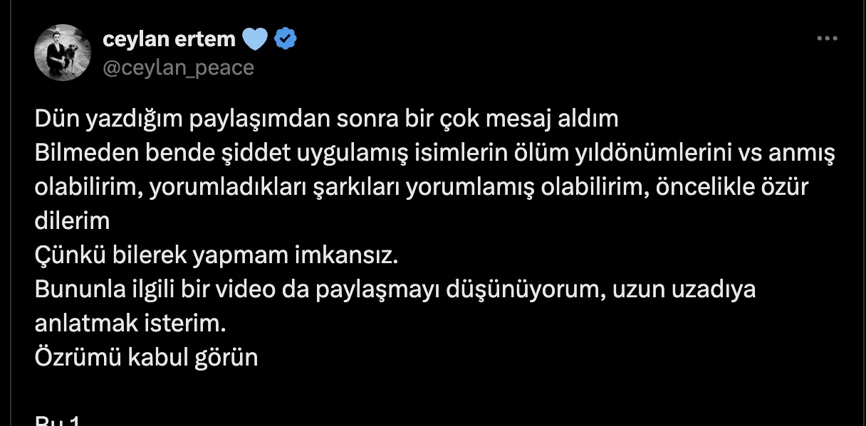 Ceylan Ertem, X