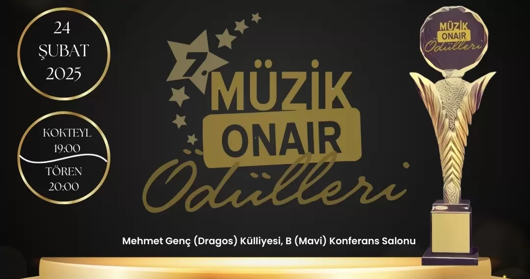 Müzikonair ödül gecesi